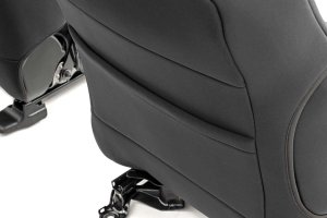 Toyota Tacoma Seat Covers - Front - Rough Country - Neoprene - '16-'23 Toyota Tacoma Seat Covers - Front - Rough Country - Neoprene - '16-'23